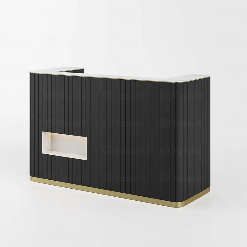 White Reception Desk AG6925