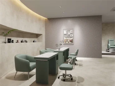 Elegant Spa Interior Design Project with Custom Furniture